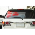 thumbnail image 3 of US Flag with cross- Vinyl decal  car truck van SUV window decal sticker american flag, USA, 3 of 10