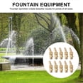 thumbnail image 3 of 10Pcs 1/8 Inch DN6 Brass Gushing Spray Water Fountain Nozzles Universal Water Curtain Nozzle Landsc, 3 of 5