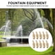 thumbnail image 3 of 10Pcs 1/8 Inch DN6 Brass Gushing Spray Water Fountain Nozzles Universal Water Curtain Nozzle Landsc, 3 of 5