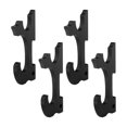 thumbnail image 4 of Xuanheng 2 Tier Flute Holder 2 Layer Wall Mounted Samurai Hanger Flute Display Rack, 4 of 7