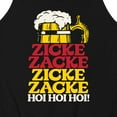thumbnail image 3 of Instant Message - Zicke Zacke Hoi Hoi Oktoberfest - Men's Jersey Tank Top, 3 of 6