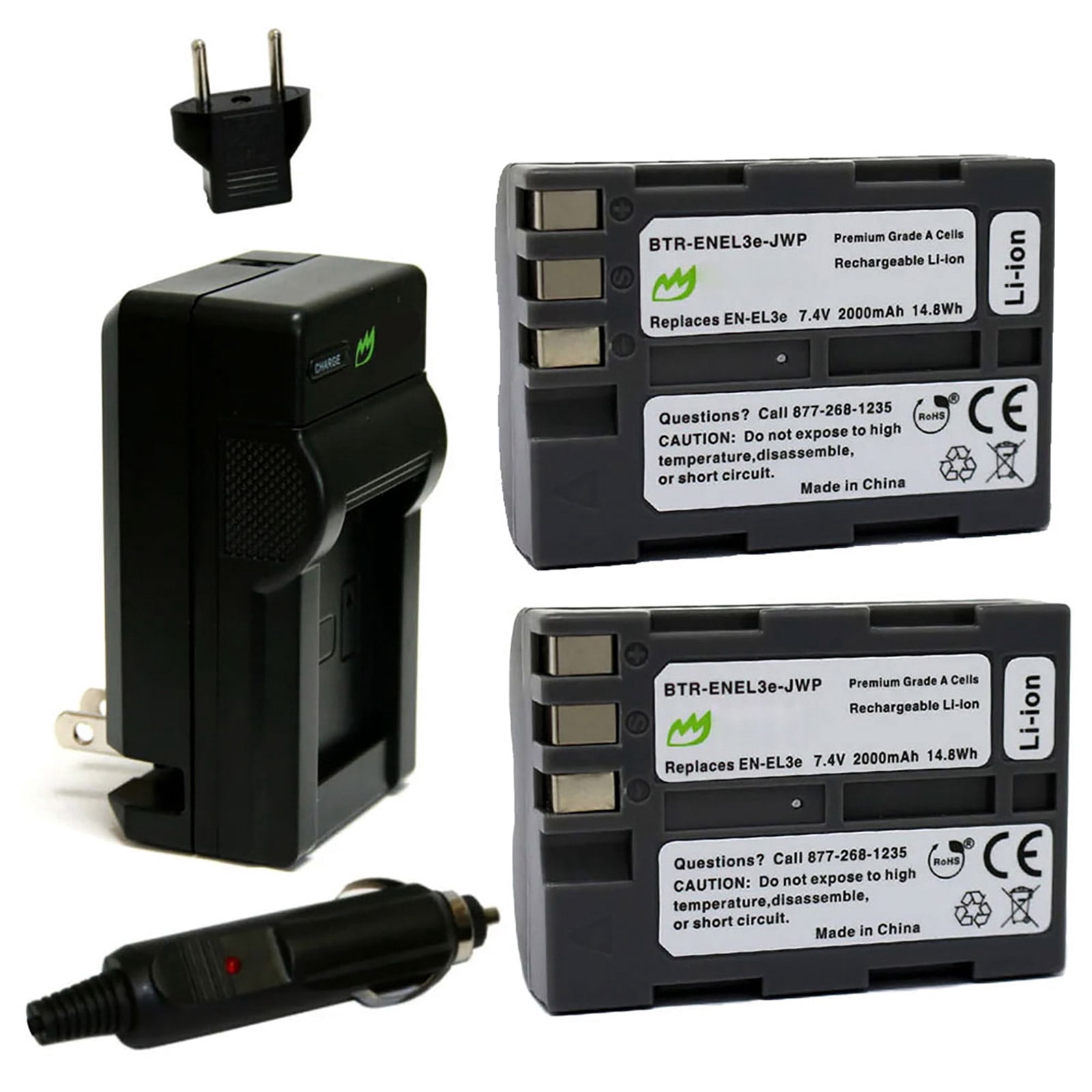 Nikon, Rechargeable Li-ion Battery, EN-EL15c, 2280mAh - Walmart.com