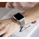 thumbnail image 5 of Correa para Apple Watch  de 41 mm Metálica + Protector lateral de pantalla. Estilo Milanese. Mamá Pulpo  Milanese case lateral, 5 of 7