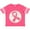 Football Pink and White, variant on Inktastic Breast Cancer Volleyball Pink Ribbon Sports Gear Boys or Girls Toddler T-Shirt