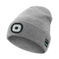 thumbnail image 1 of Gorros de punto con música inalámbrica y luces LED para deportes al aire libre. Gorros funcionales perfectos para deportes y aventuras al aire libre., 1 of 2
