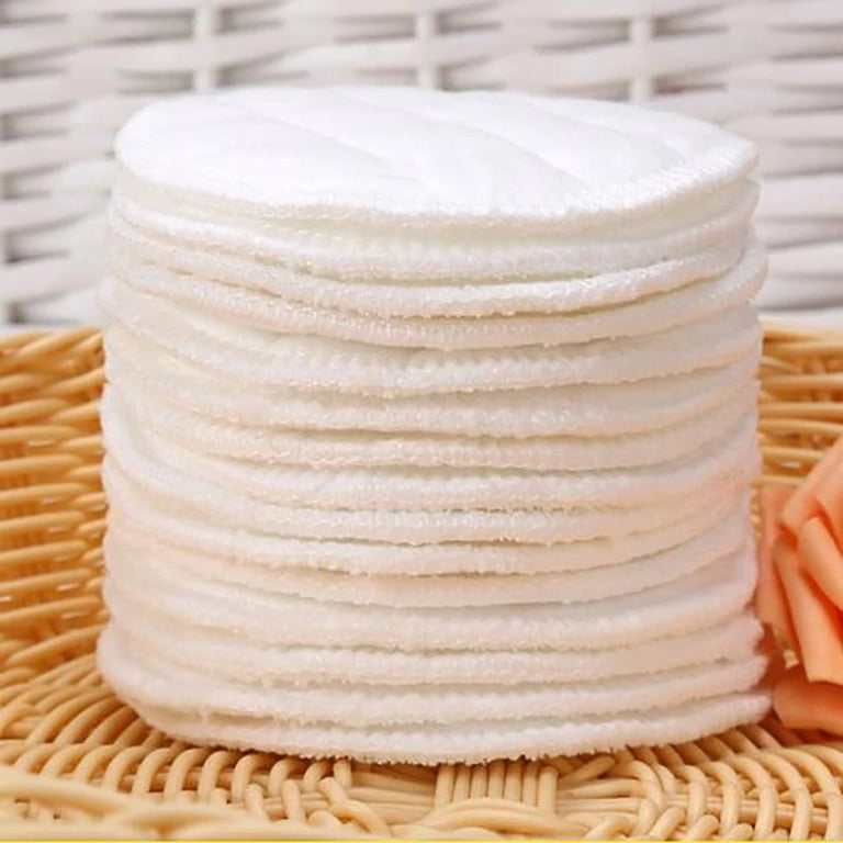 6Pieces Reusable Makeup Remover Pads - Reusable Cotton Pads are Eco  Friendly, Super Soft, Double Sided & Organic - Premium Bamboo Face Pads for Makeup  Removal