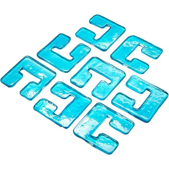 05121-Cyan lighting-Glass Link - 4 Inches Wide by 5 Inches High