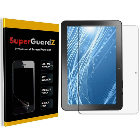 [3-Pack] For Insignia 10" / 10.1" Flex (NS-P10A7100 ) - SuperGuardZ Anti-Glare Matte Screen Protector, Anti-Fingerprint, Anti-Scratch, Anti-Bubble