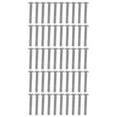 thumbnail image 1 of 50 Uds. Tornillos con cabeza de botón de acero galvanizado M4 para instrumentos clasificados Electronics2802-0004-0025, 1 of 9