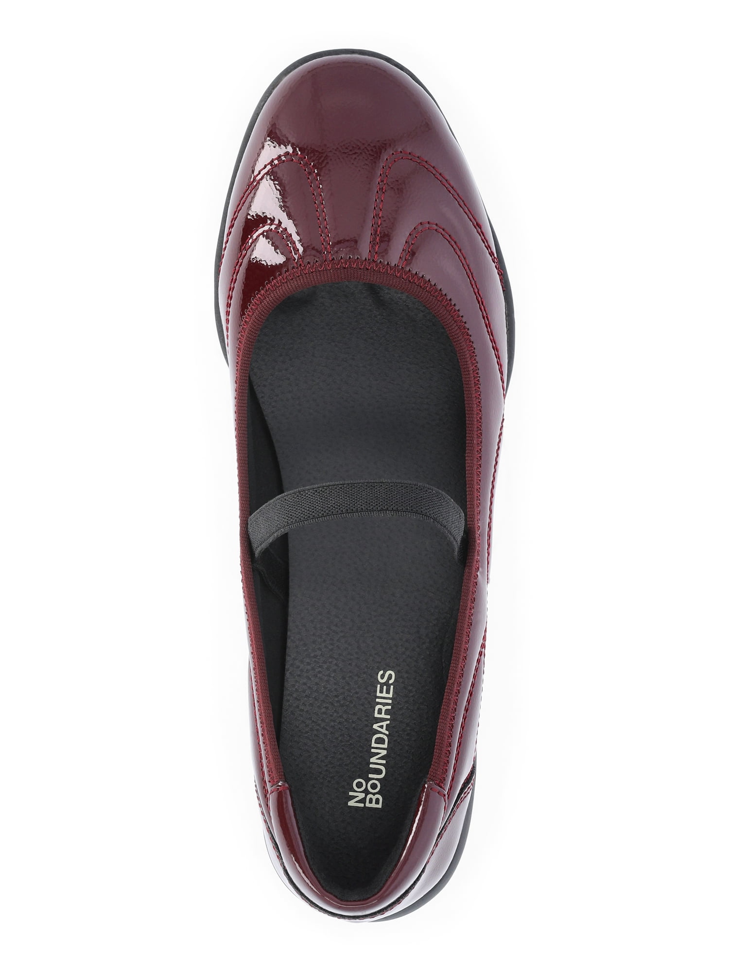 No Boundaries Women's Sporty Mary Jane Flats