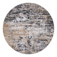thumbnail image 3 of Unique Loom Leipzig Collection Area Rug - Bach (6' 1" Round Beige/Ivory), 3 of 7