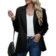 thumbnail image 2 of Womens Casual Blazers Open Front Long Sleeve Work Office Suit Jackets Blazer, 2 of 6