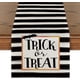 thumbnail image 1 of Mantel de Halloween rectangular, negro, naranja, murciélagos de calabaza picnic, fiesta, suministros de decoración de mesa33*229cm, 1 of 5