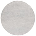 thumbnail image 2 of SAFAVIEH Abstract Rumen Solid Color Area Rug, Ivory/Silver, 6' x 6' Round, 2 of 10