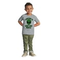 thumbnail image 3 of Funny Nerdy Aliens UFOs Believers Toddler Boy Girl T Shirt Infant Toddler Brisco Brands 12M, 3 of 6