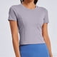 thumbnail image 5 of Camisa de Entrenamiento de Manga Larga para Mujeres Camisa de Senderismo Seca Rápida Respirable, Camisa de Entrenamiento de Manga Larga con Ajuste Suelto para Correr Yoga, Ropa Activa Al Aire Libre S, 5 of 6