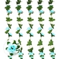 thumbnail image 1 of 5PCS 2.7M Artificial Fake Rose Garland Vine Hanging Silk Flowers Guirnalda de flores artificiales (azul y blanco) oso de fresa Electrónica, 1 of 4