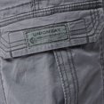 thumbnail image 4 of UNIONBAY Montego Mens Cargo Shorts for Comfort Stretch (40, Grey Goose 2019), 4 of 4