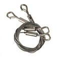 thumbnail image 2 of Fil de Suspension Réglable pour Photos Supports Robustes - Lot de 4 Matériel de Suspension, 2M X1.5mm Corde en Acier Inoxydable, 2 of 5