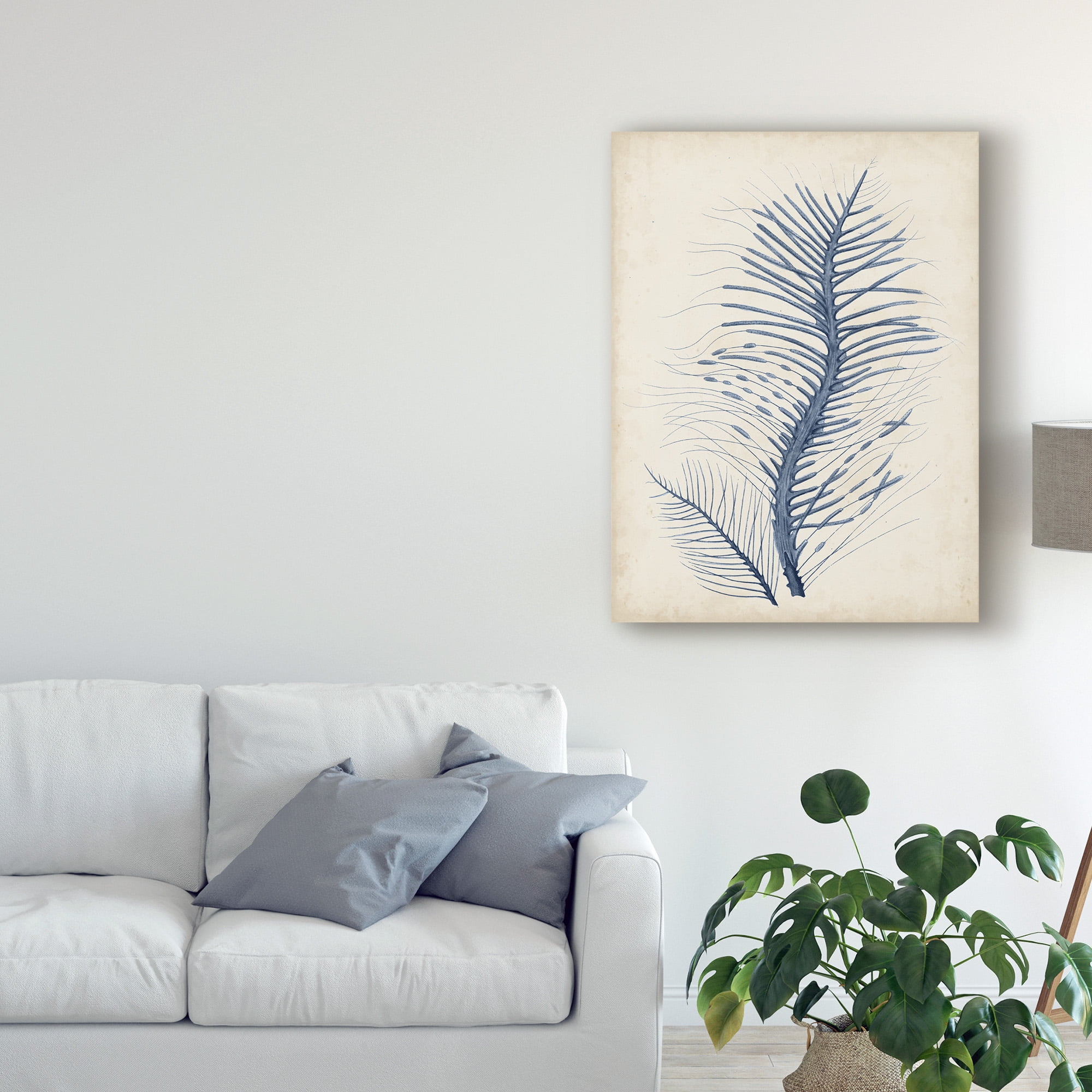 Trademark Fine Art 'Indigo Coral V' Canvas Art by Vision Studio
