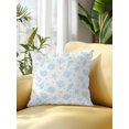 thumbnail image 2 of Outdoor Pillows Waterproof, Light Blue Coastal Bedding Throw Pillows with Insert for Couch Sofa Bed, Nautical Starfish Coral Shell Ocean 16x16 Inch Pillowcases Decorative Patio Pillow Set of 1, 2 of 8
