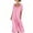 Pink, variant on Bosfbaoi Dresses for Women Casual Flowy A-Line Dress Square Neck Short Sleeve Maxi Womens Dresses with Pockets Summer Dresses for Women 2026