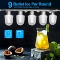 thumbnail image 3 of Toytexx Portable Ice Maker, 1.2L Countertop Machine, 26 lbs/24H with Scoop for Home and Kitchen, 3 of 7