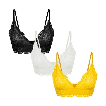 

Varsbaby Women s Wire Free Bra no Padded Wireless Bralette 3 Pack