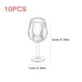 thumbnail image 3 of FELTECHELECTR 10 copas de vino para muñecas, juguetes, accesorios para muñecas, casa de muñecas, copas de vino, juguetes de cocina para niños., 3 of 7