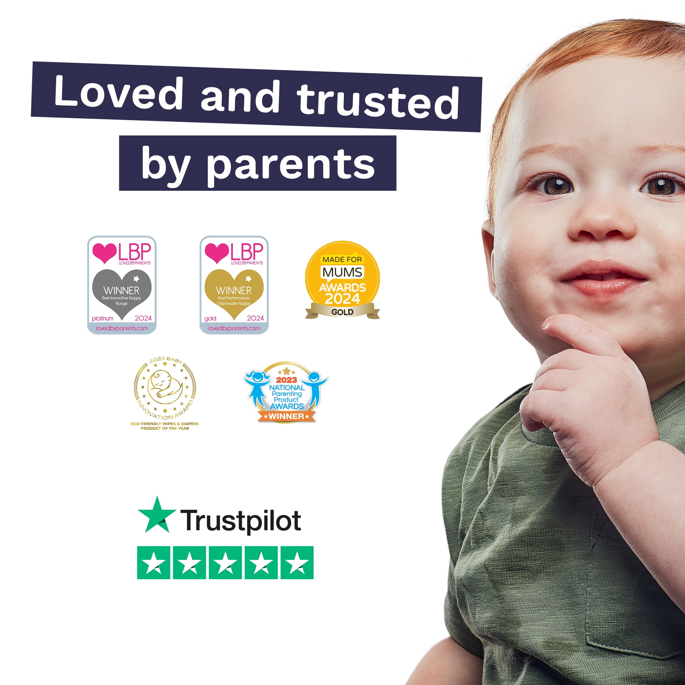 Pura Fragrance Free Sensitive EWG Verified Plastic Free Wipes, 180 Count (Choose Your Count)
