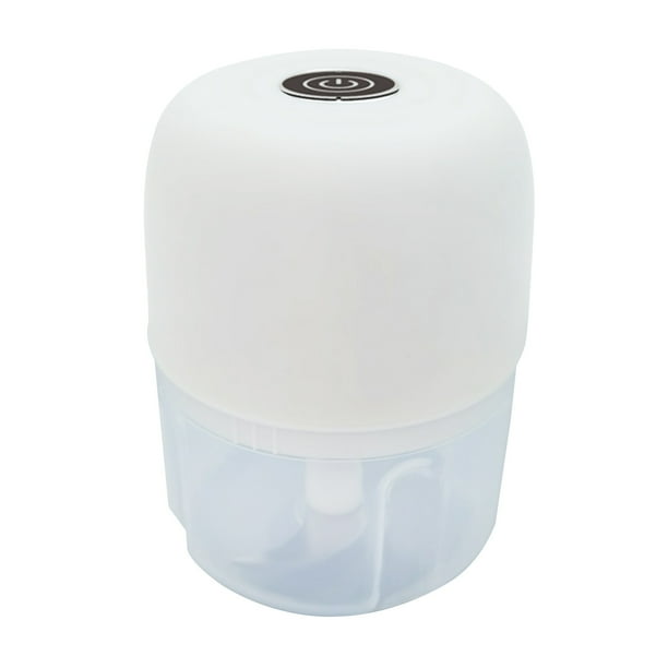 Yhmxh Utensilios de cocina Picadora de ajo, machacador de ajo, prensa de ajo, picadora de pimienta, chile, picadora de carne vegetal, procesador de alimentos, picadora de 250 ml Muebles para cocina