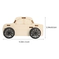thumbnail image 4 of 2Pcs Kids DIY Wooden Vehicle Model Wood Car DIY Statue Science Project Toy Kids Car Assemble Toy, 4 of 8