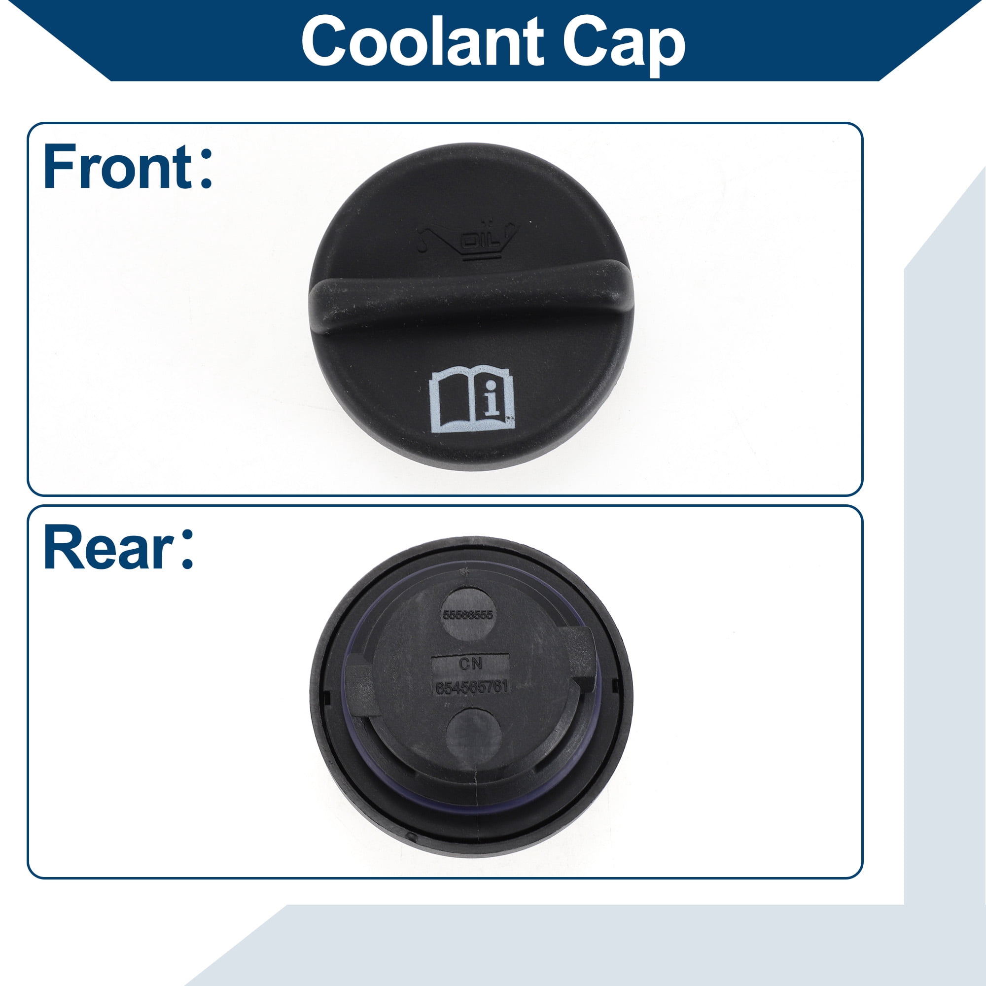 Unique Bargains Coolant Reservoir Cap for Chevrolet Cruze 1.4L 1.8L 2008-2013