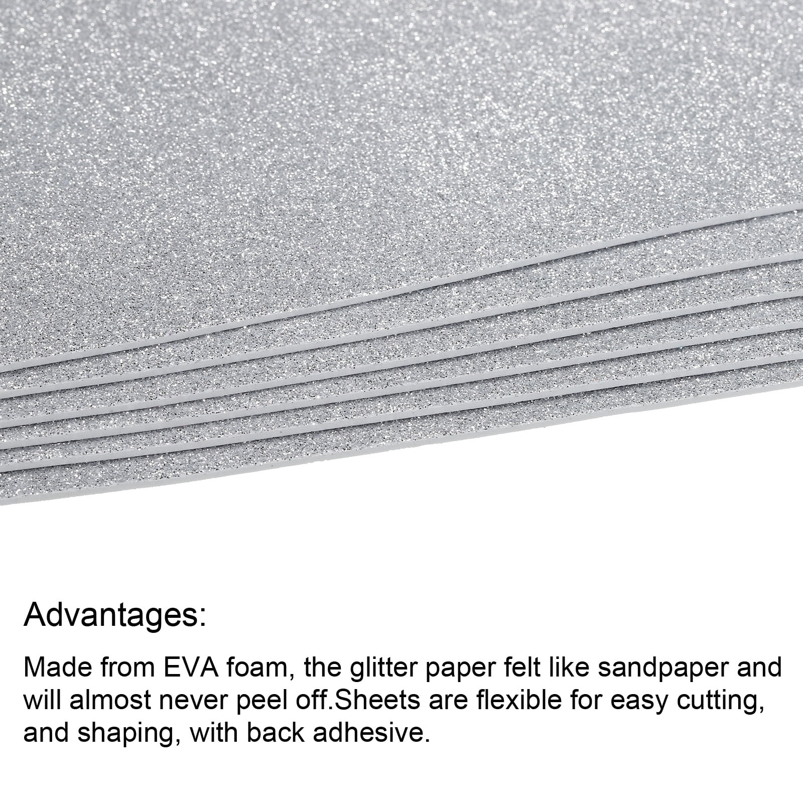 Uxcell Dark Grey Eva Foam Sheets 11 x 8 inch 1.7mm Thickness for Crafts DIY 6 Pcs | Harfington, Dark Pink / 6pcs