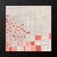 thumbnail image 2 of Marcon, Michael 12x12 Black Modern Framed Museum Art Print Titled - Coral Fractal II, 2 of 5