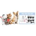 VCM Grooming Kit and Paw Trimmer for Cat Dog 2 in 1 Cordless Clippers