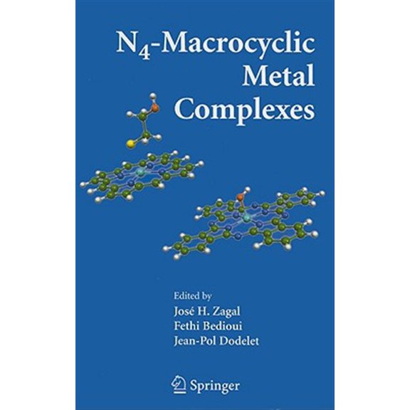Pre-Owned N4-Macrocyclic Metal Complexes, (Hardcover)