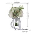 thumbnail image 2 of Wedding Bouquets for Bride, Artificial Rose Bridal Bouquets for Bride, Flower Bouquet for Wedding, Bridesmaid Bouquets with Silk Ribbon, Valentine's Day, Home Decor, 2 of 5