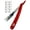 Red, variant on Razors For Men Shave Straight Razor Shaving Rasierer Rasurar Cuchilla Maquina RED + 10 Blades Disposable (Blue)
