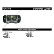 Centric Parts Drum Brake Wheel Cylinder P/N:134.63019