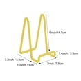 thumbnail image 7 of Kacaiy Picture Frame Easel Display Stand High Stability Rustproof Multipurpose Tabletop Picture Stand Metal Plate Stand, 7 of 7