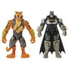 Batman 4-inch Batman and Bronze Tiger Action Figures with 6 Mystery Accessories, Kids Toys for Boys Aged 3 and up