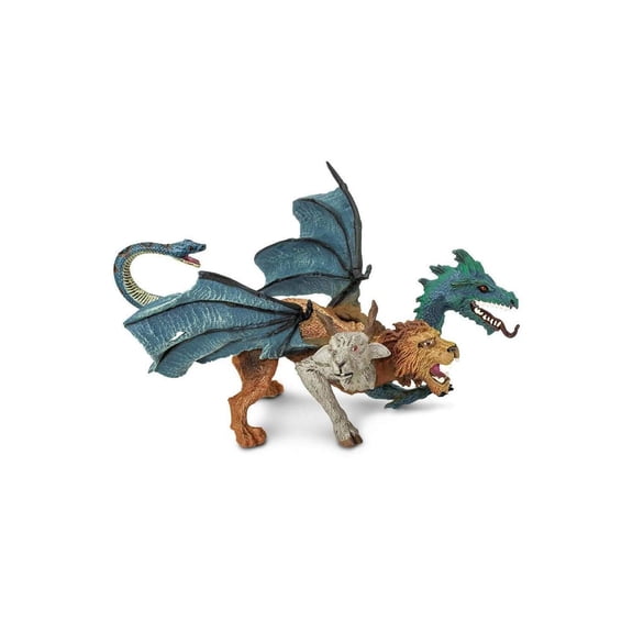 Safari Ltd. Chimera Figurine - Detailed 7" Mythical Hybrid Creature Figure - Educational Toy for Boys, Girls, and Kids Age 3 