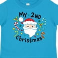 thumbnail image 4 of Inktastic My Second Christmas Santa with Candy Canes Boys or Girls Toddler T-Shirt, 4 of 5