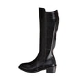 thumbnail image 3 of Knee High Boots Women Thick Sole Chunky Heel Comfortable Boots with Almond Toe Side Zipper for Party Wedding Daily Outfits Winter Women's Shoes, 3 of 10