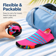 thumbnail image 6 of Wdhugt Women’s Water Shoes Quick Dry Aqua Socks Lightweight Slip On Swim Shoes for Beach Pool Water Sports Size 38 Eu 6.5 Us 24 Cm, 6 of 8