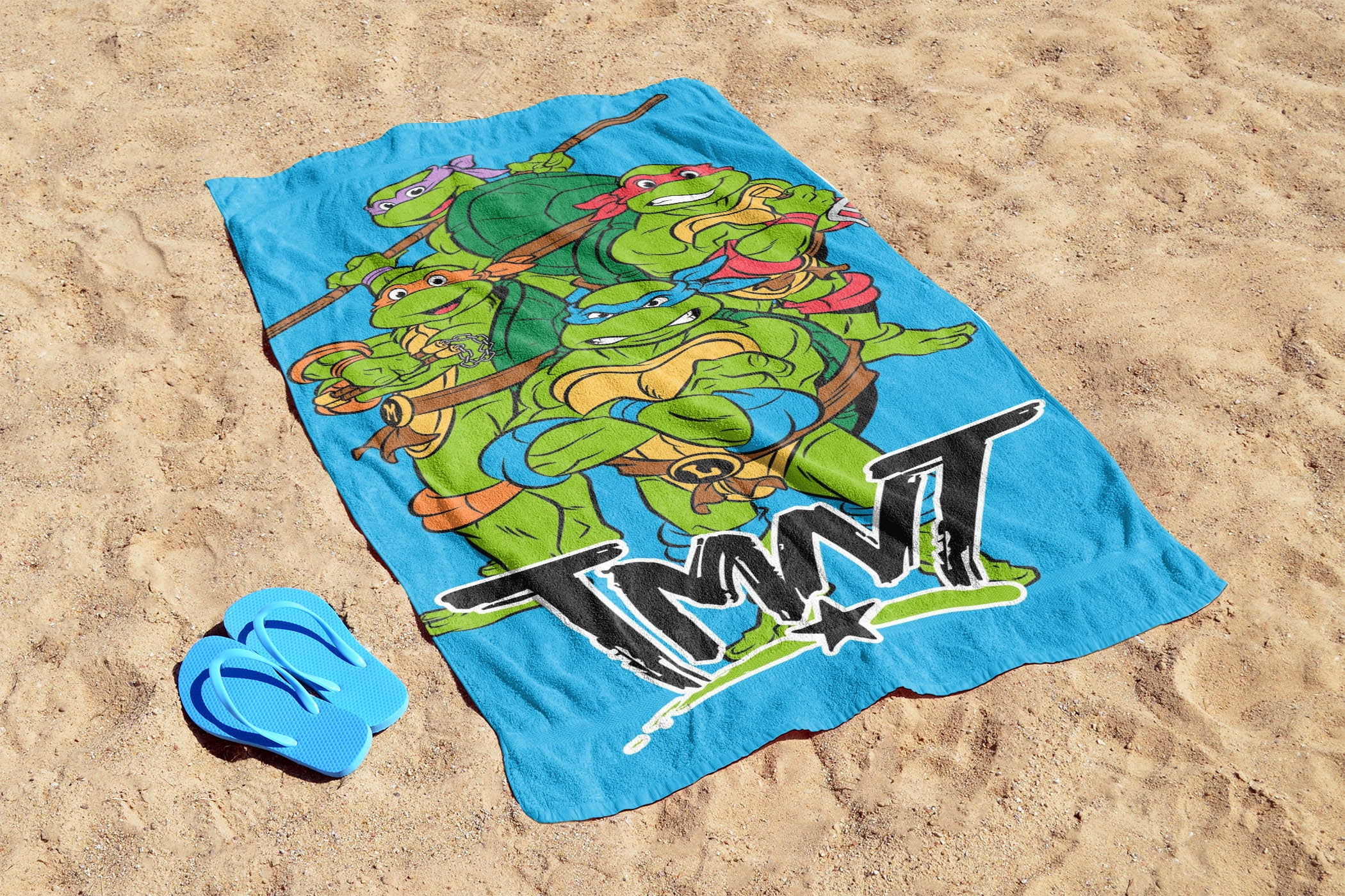 Teenage Mutant Ninja Turtles Kids Beach Towel, 27 x 54, Nickelodeon