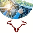 thumbnail image 1 of Perfectly Molded Red Steering Wheel Trim for For HONDA Civic 8th 2006 2011, 1 of 3