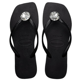 Reef Women's Sandals Sandy Flip Flops, Black/Black, 12 - Walmart.com