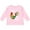 AD-Pink, variant on Inktastic Farmer I Rule The Roost Rooster Boys or Girls Long Sleeve Toddler T-Shirt